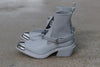 untitlab metallic grey hitch boots SS0221302 PU1